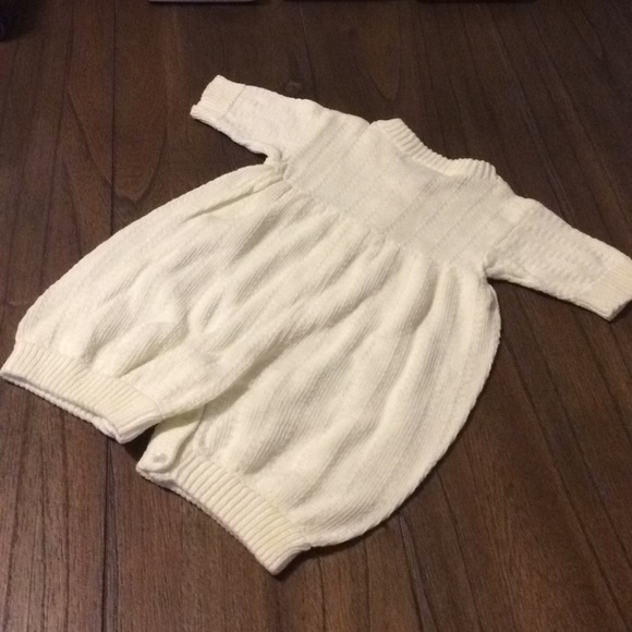 Vintage DESIGNER Sophie Dess Creations Paris Knit Romper - Picture 5 of 6